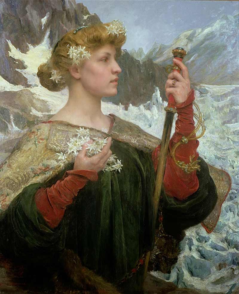 Edgar Maxence - French Symbolist painter. 1871 - 1954