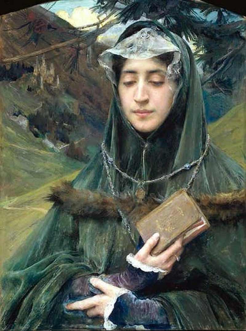 Edgar Maxence - French Symbolist painter. 1871 - 1954