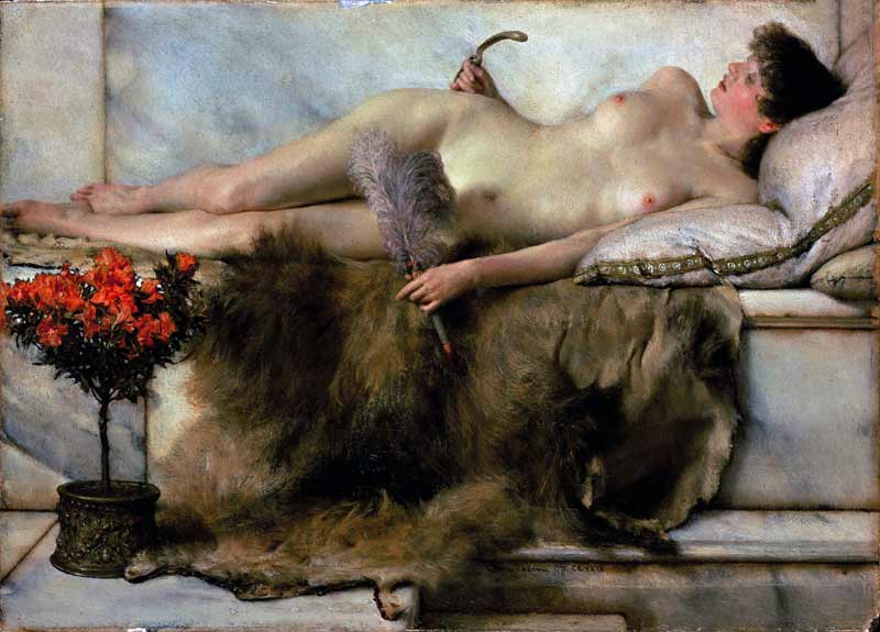 Lawrence Alma-Tadema - English Romantic artist. 1836 - 1912