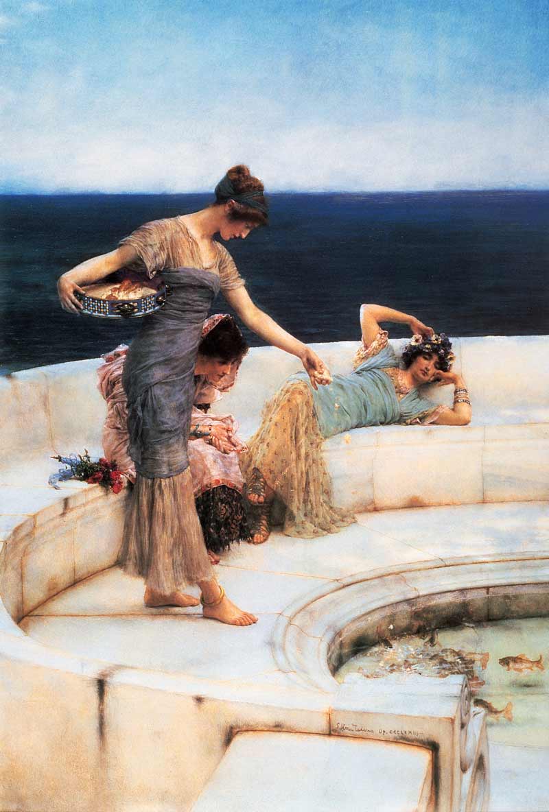 Lawrence Alma-Tadema - English Romantic artist. 1836 - 1912