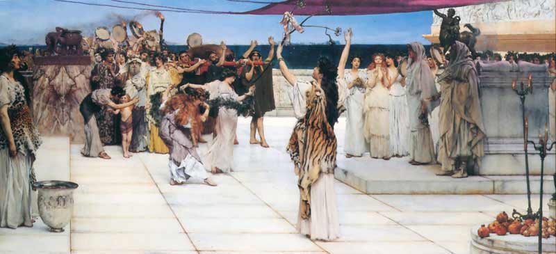 Lawrence Alma-Tadema - English Romantic artist. 1836 - 1912