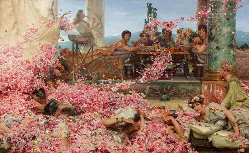 Lawrence Alma-Tadema - English Romantic artist. 1836 - 1912